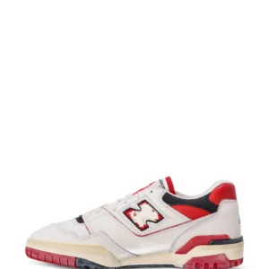 new balance 550 vintage white red
