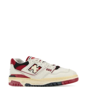new balance 550 vintage white red