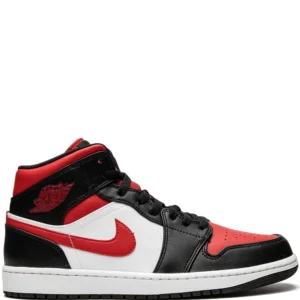 nike air jordan 1 mid bred toe