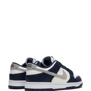 nike dunk low midnight navy/lt smoke grey