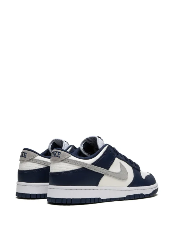 nike dunk low midnight navy/lt smoke grey