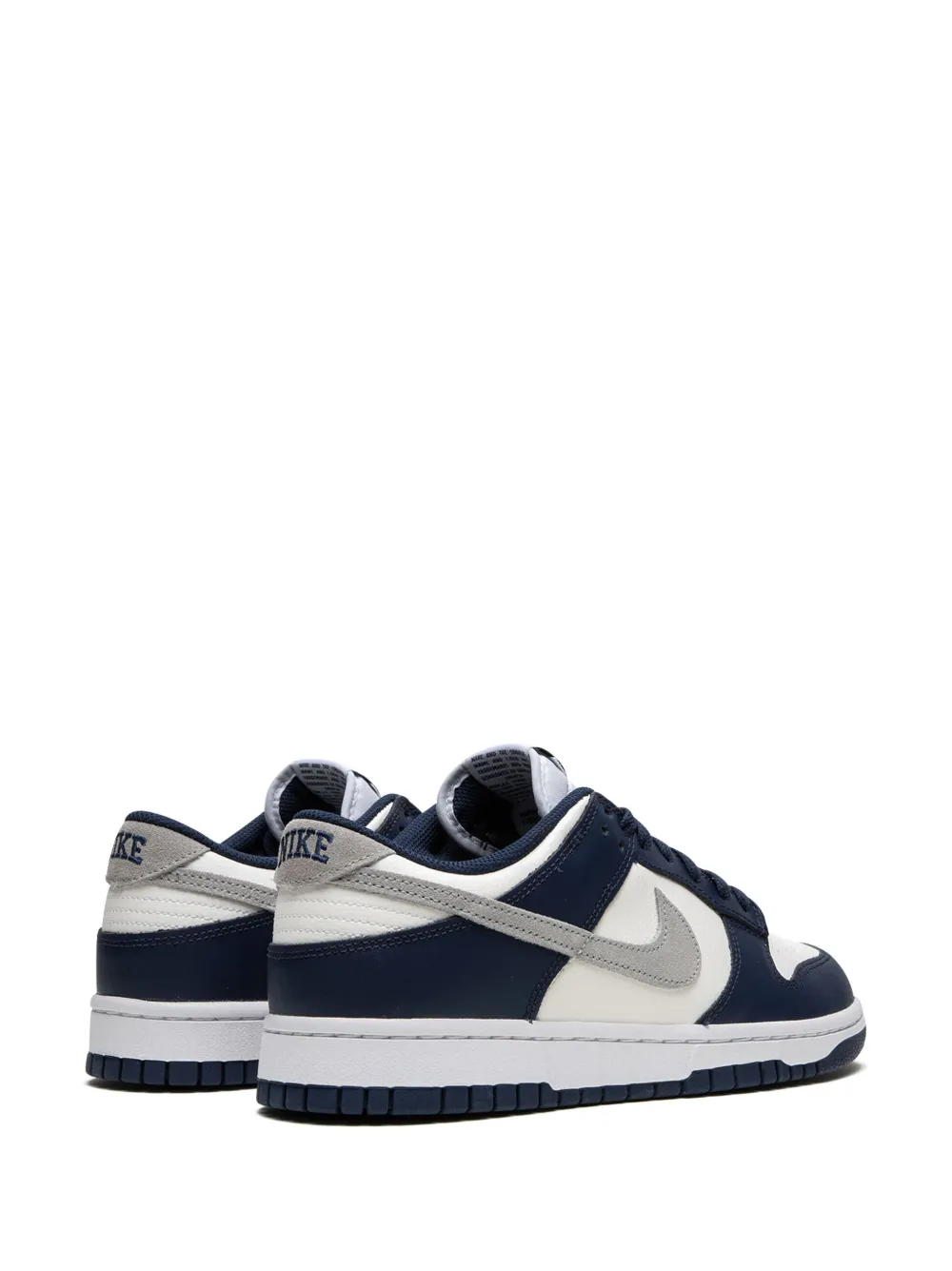 nike dunk low midnight navy/lt smoke grey
