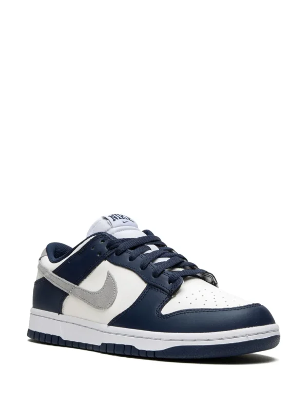 nike dunk low midnight navy/lt smoke grey
