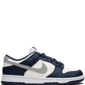 nike dunk low midnight navy/lt smoke grey