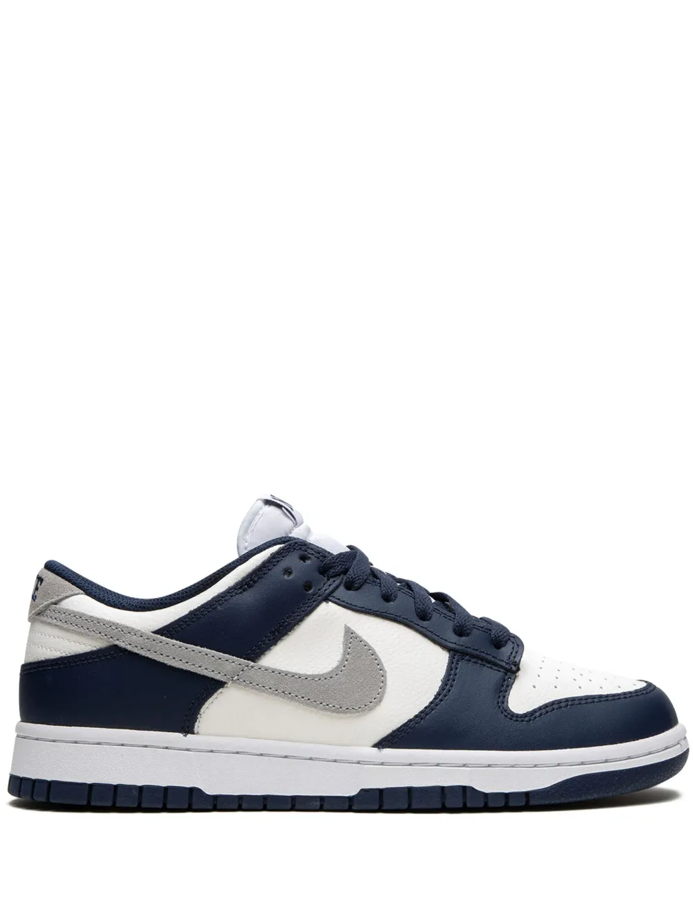 nike dunk low midnight navy/lt smoke grey