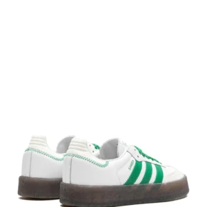adidas sambae cloud white green