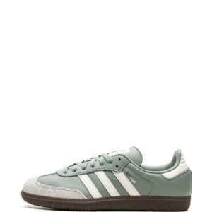 adidas samba og silver green/chalk white