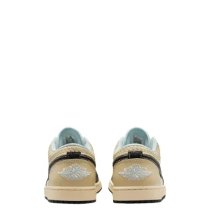 nike air jordan 1 low coconut milk black/muslin