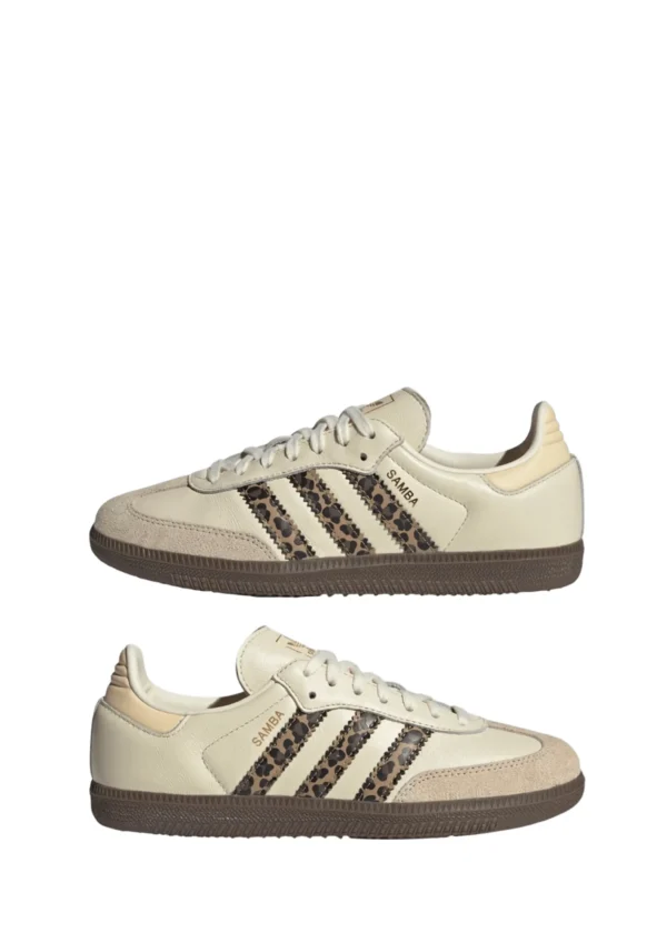 adidas samba og j leopard