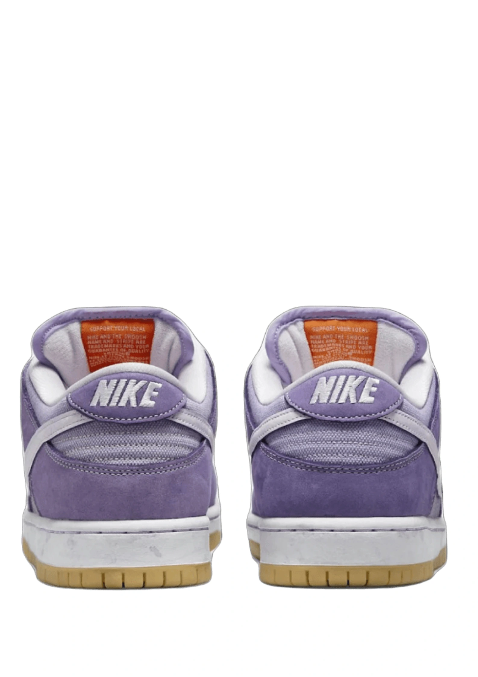 nike sb dunk low unbleached pack lilac