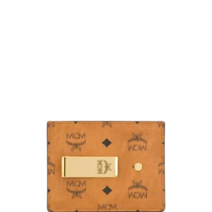 mcm money clip compact cardholder