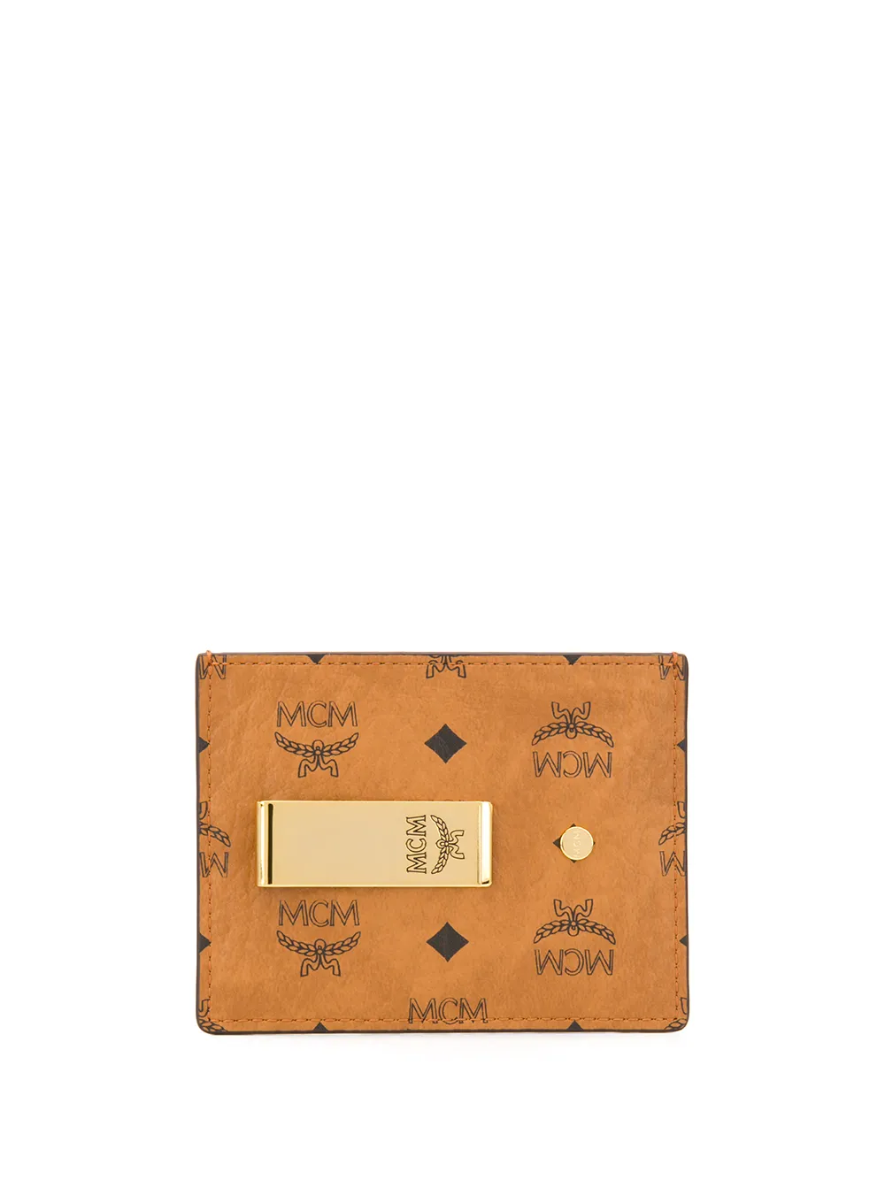 mcm money clip compact cardholder