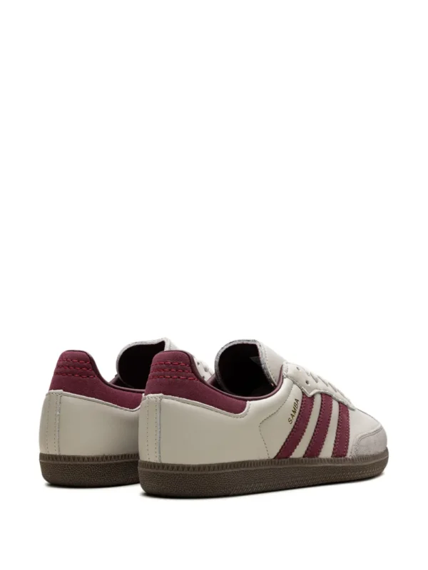 adidas samba og putty grey maroon