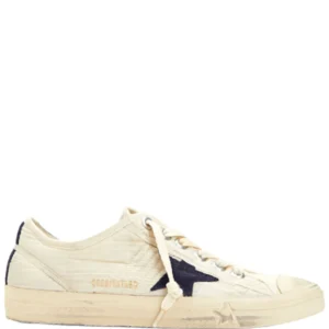 golden goose v star beige canvas