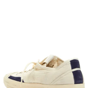 golden goose v star beige canvas
