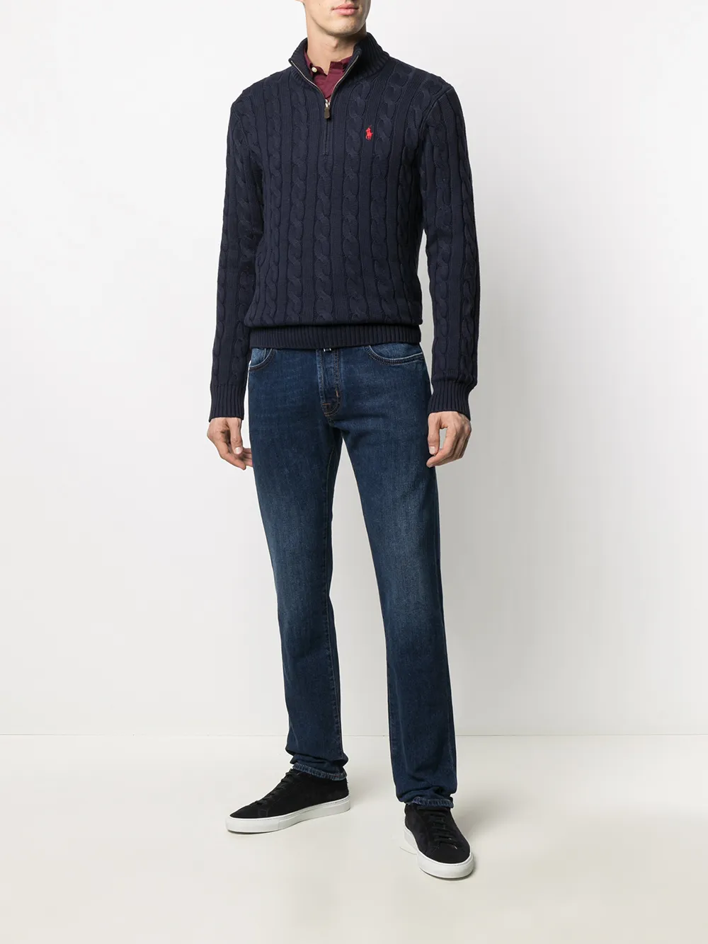 polo ralph lauren sweater navy blue