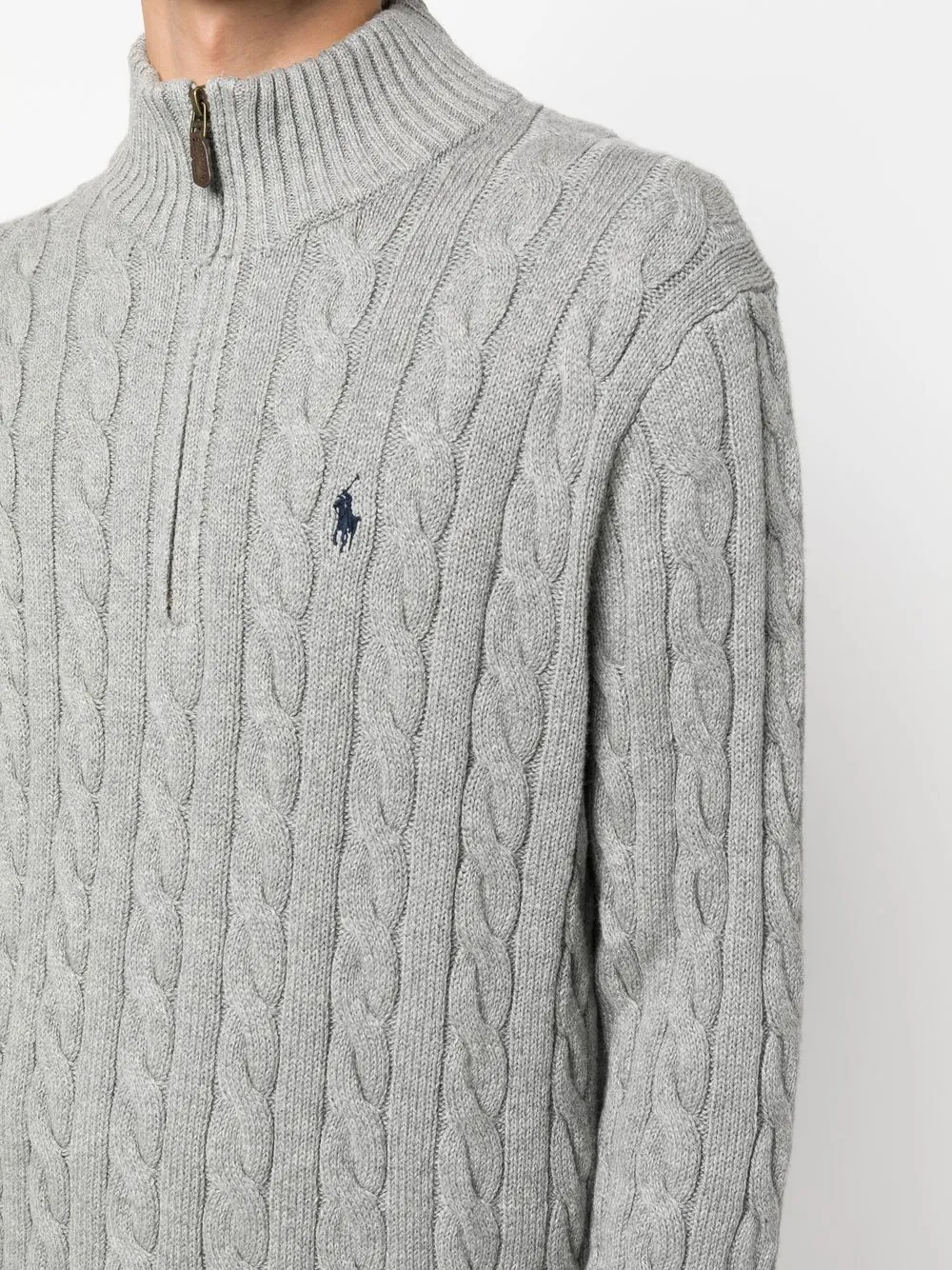 polo ralph lauren cable knit sweater gr
