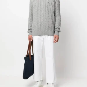 polo ralph lauren cable knit sweater gr