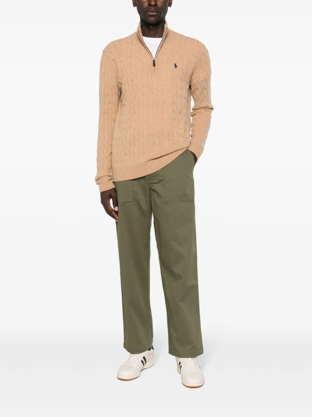 polo ralph lauren sweater light brown