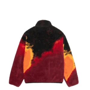 stussy sherpa reversible jacket lava