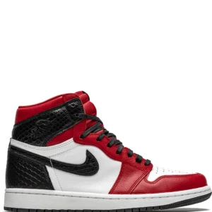 nike air jordan 1 high retro satin snake