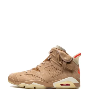 nike air jordan 6 x travis scott british khaki