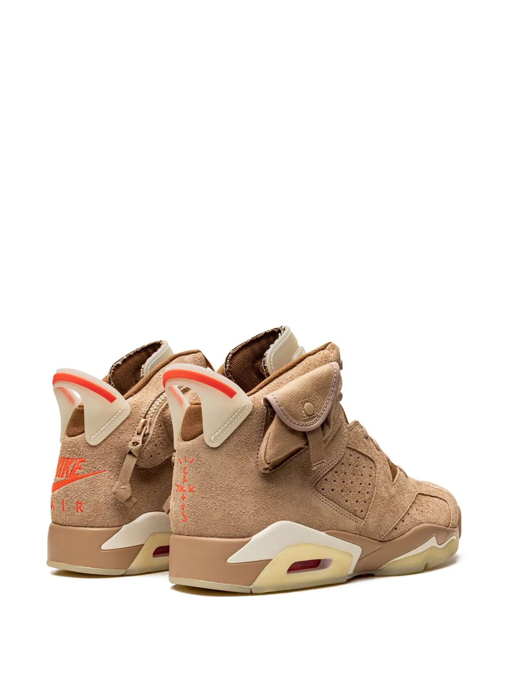 nike air jordan 6 x travis scott british khaki