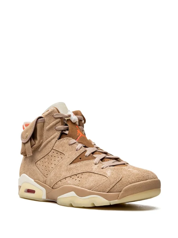 nike air jordan 6 x travis scott british khaki