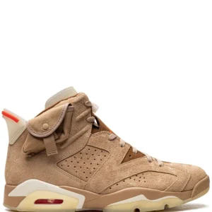 nike air jordan 6 x travis scott british khaki