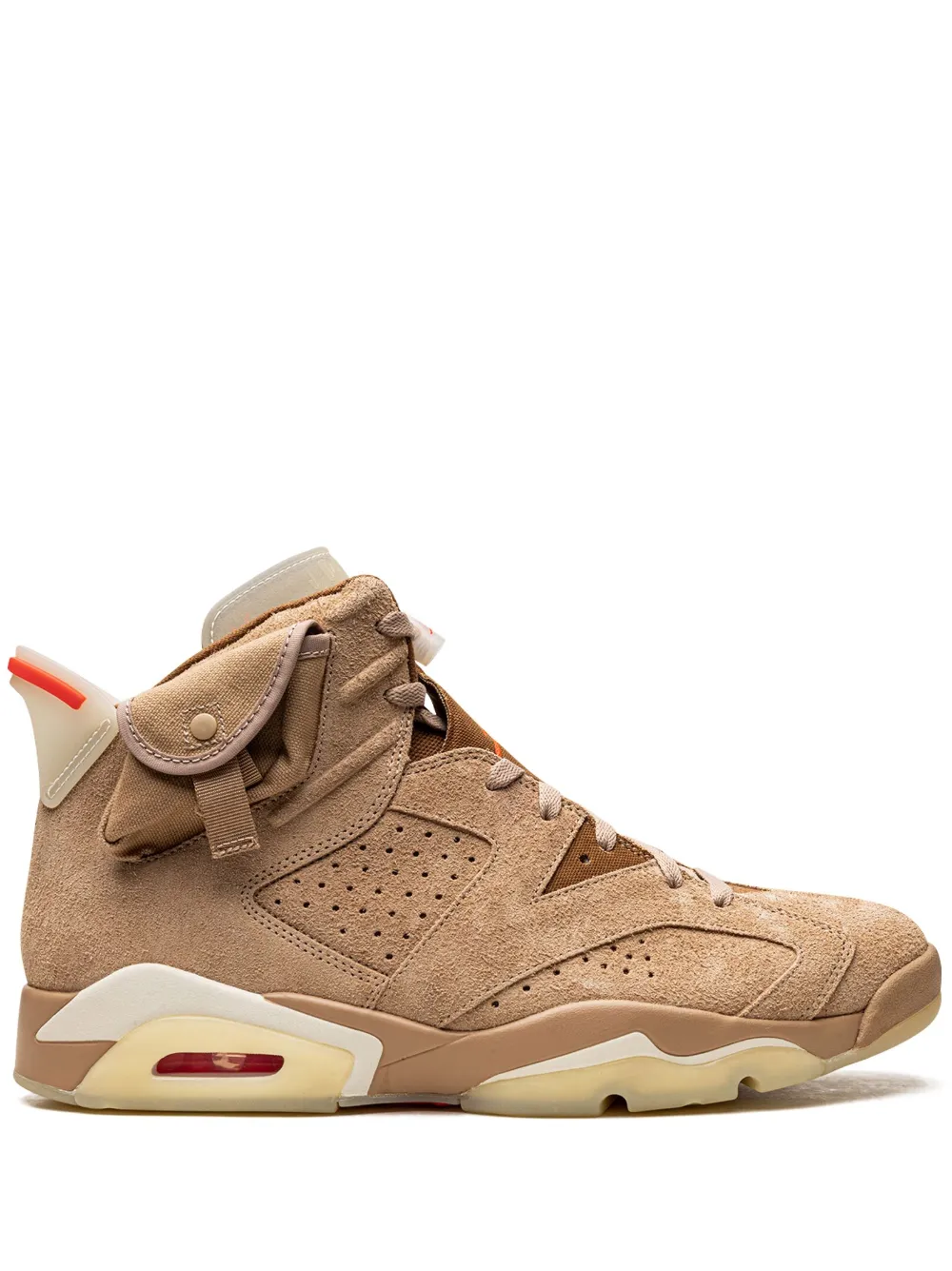 nike air jordan 6 x travis scott british khaki