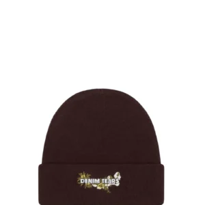 denim tears beanie brown