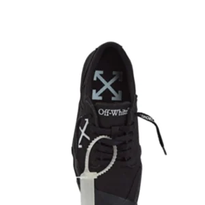 off white vulcanized low canvas black