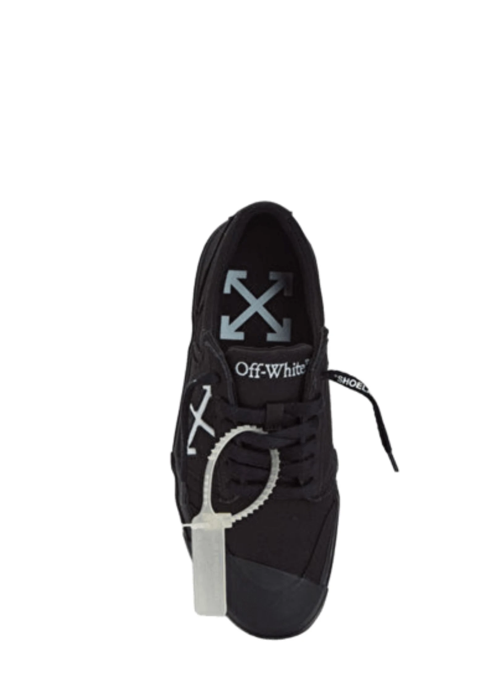 off white vulcanized low canvas black