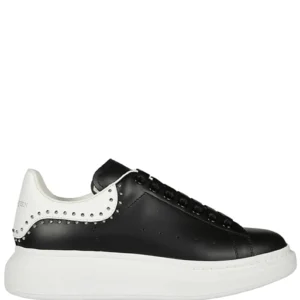 alexander mcqueen oversized black studs