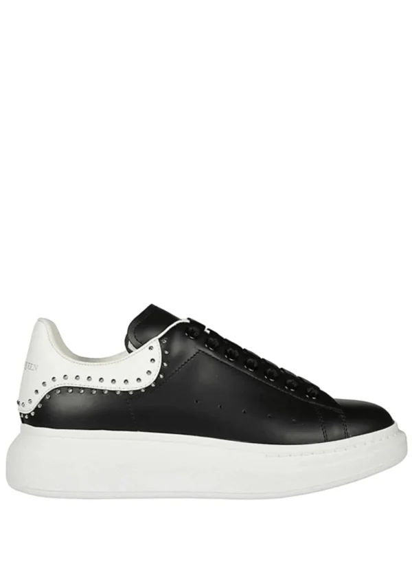alexander mcqueen oversized black studs