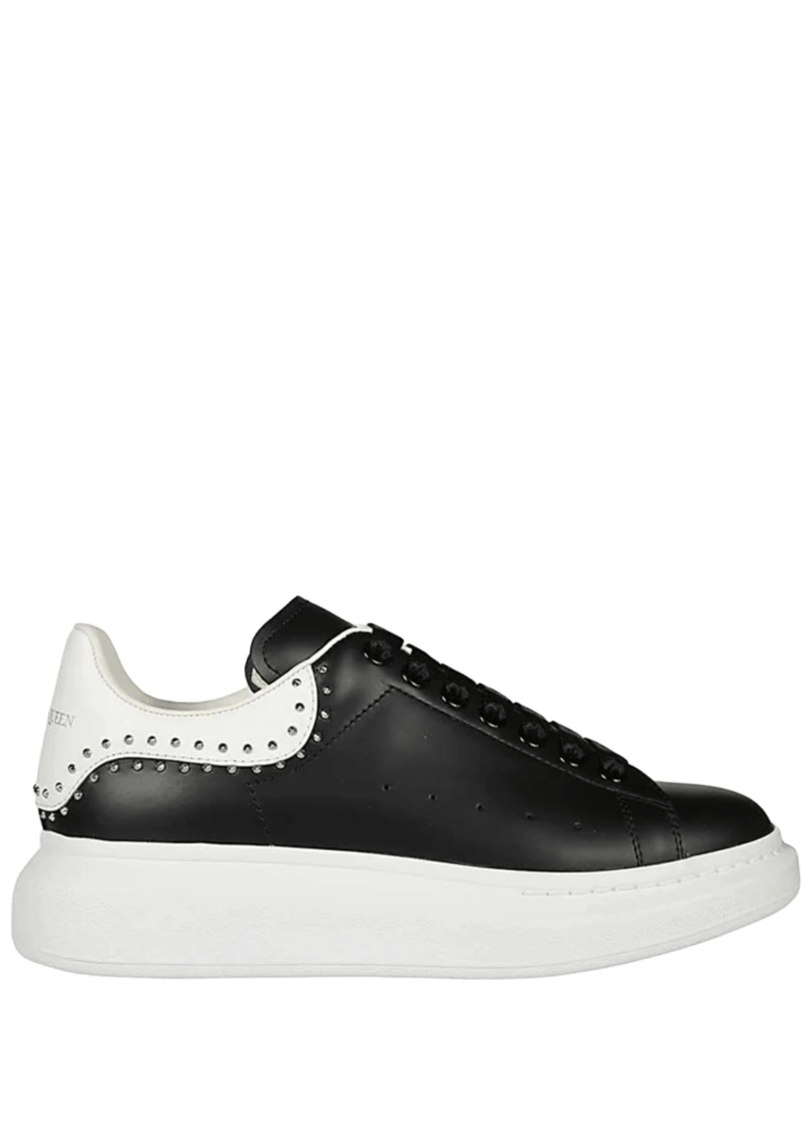 alexander mcqueen oversized black studs