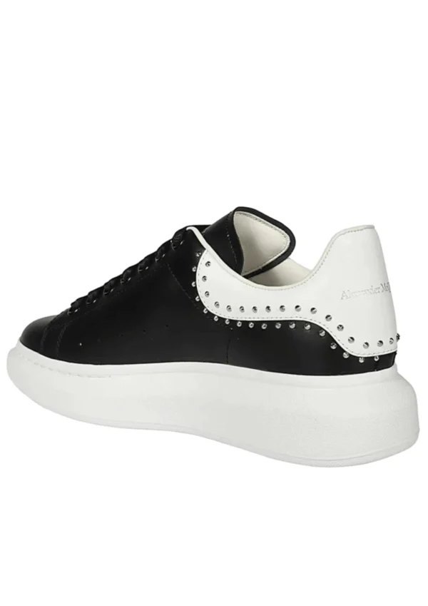 alexander mcqueen oversized black studs