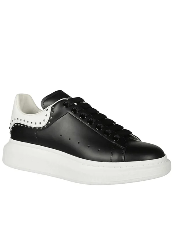 alexander mcqueen oversized black studs