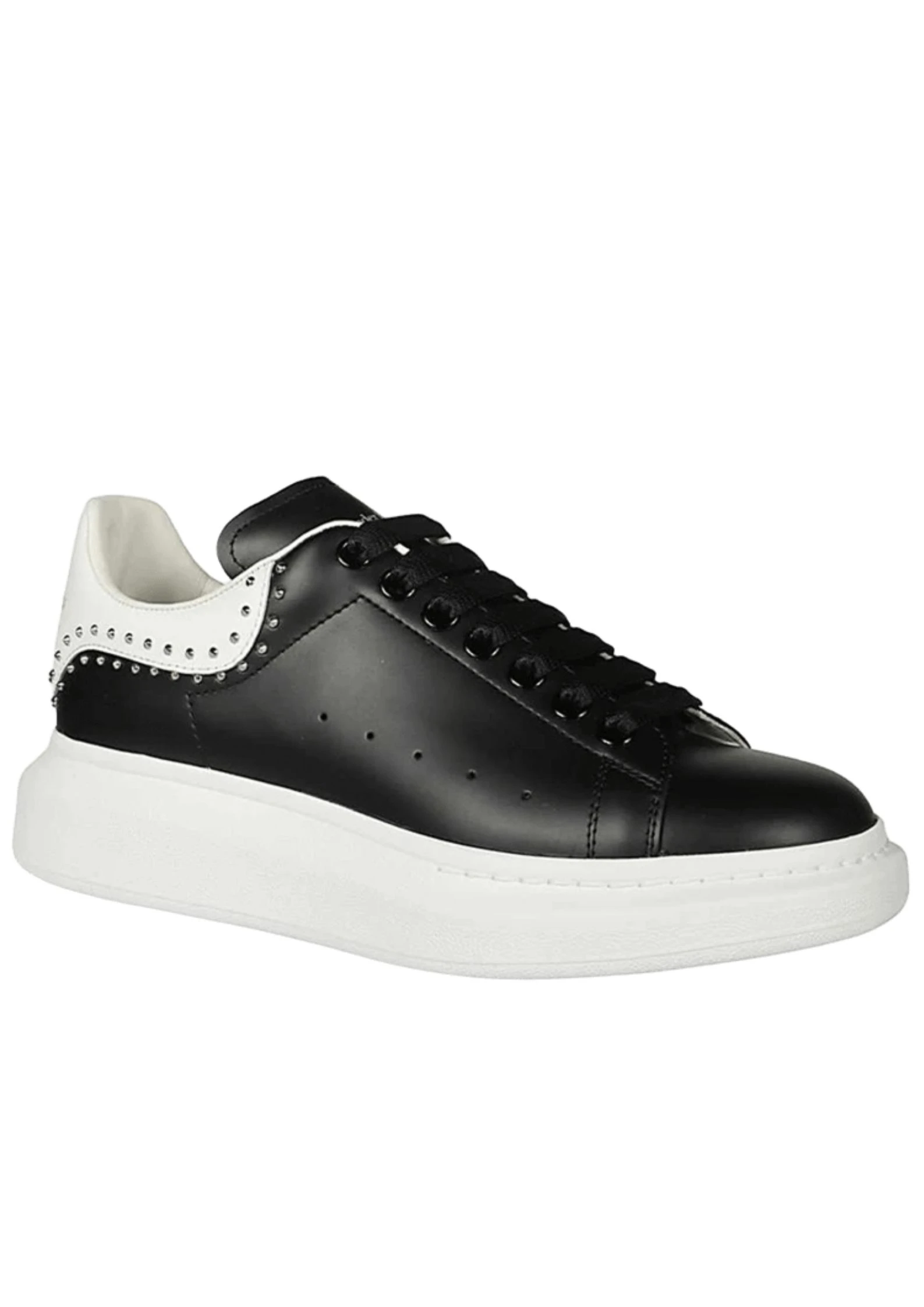 alexander mcqueen oversized black studs