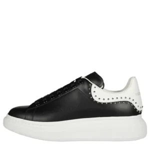 alexander mcqueen oversized black studs
