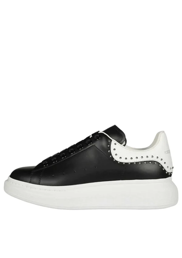 alexander mcqueen oversized black studs