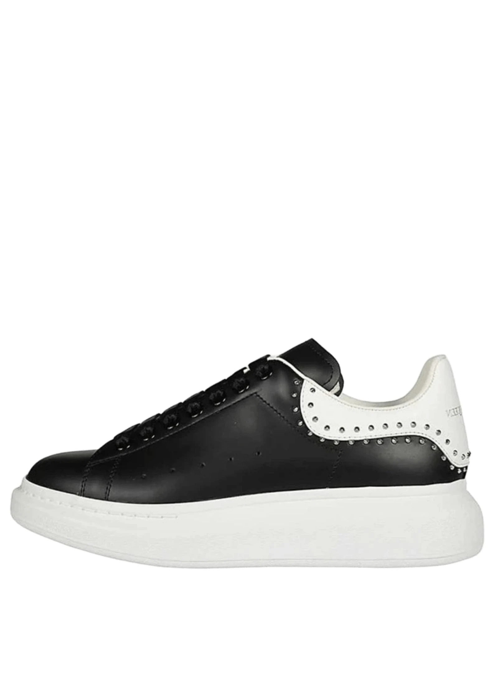 alexander mcqueen oversized black studs