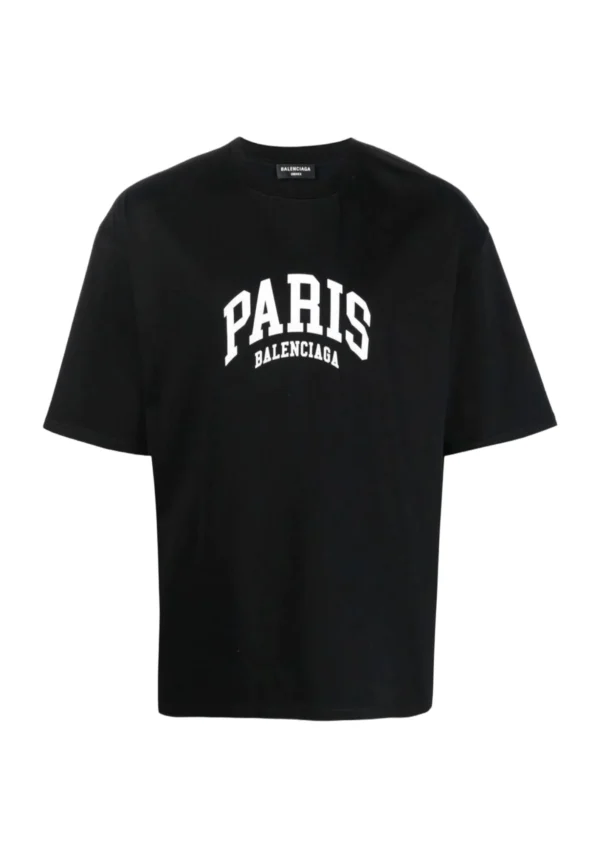 balenciaga paris logo t shirt