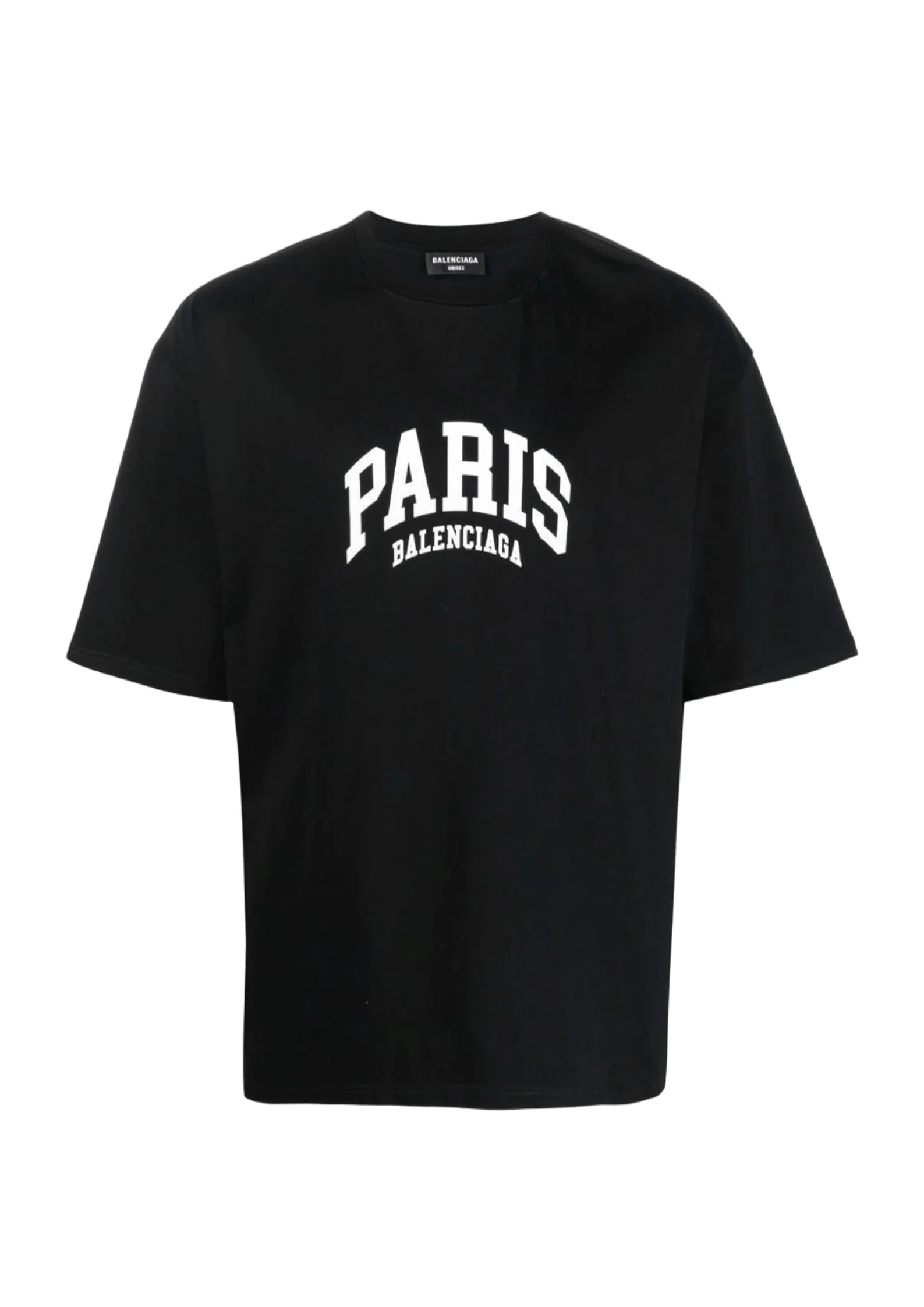 balenciaga paris logo t shirt