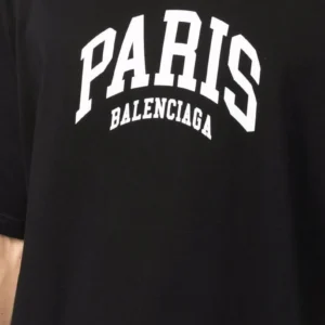 balenciaga paris logo t shirt