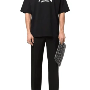 balenciaga paris logo t shirt