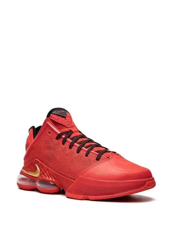 nike lebron 19 low light crimson