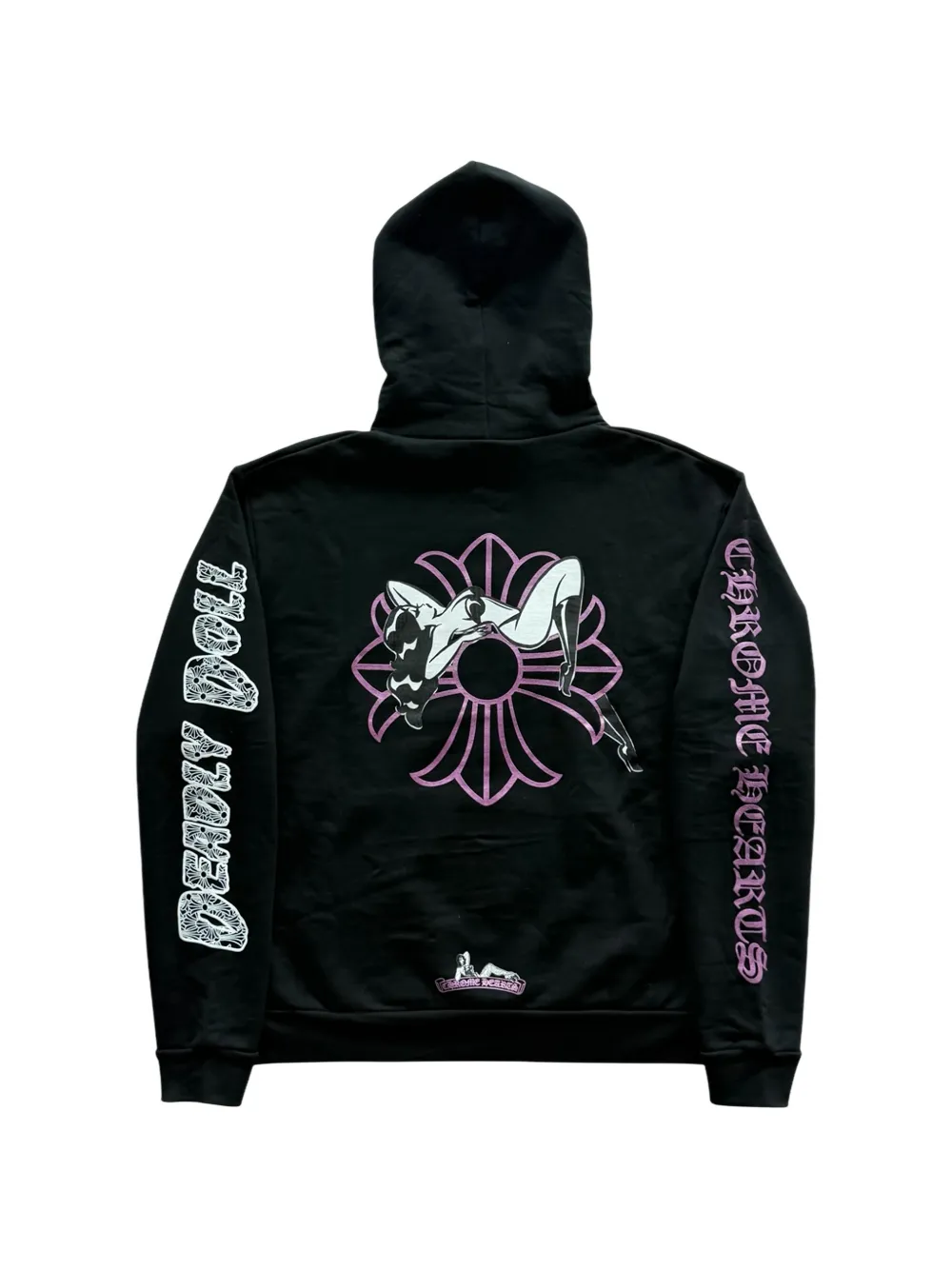 chrome hearts deadly doll hoodie