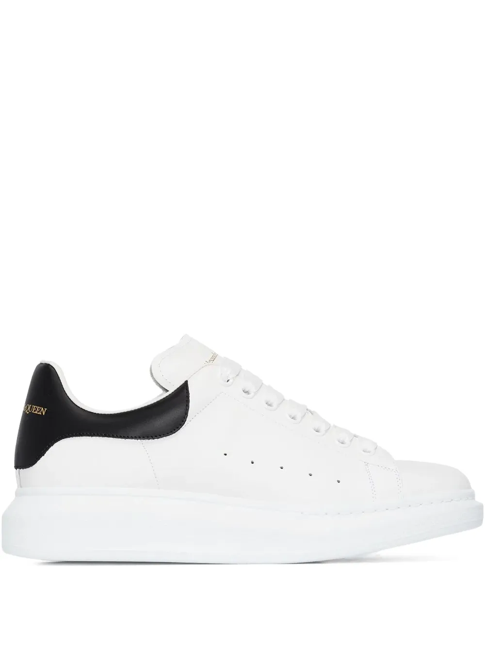 alexander mcqueen oversized black white