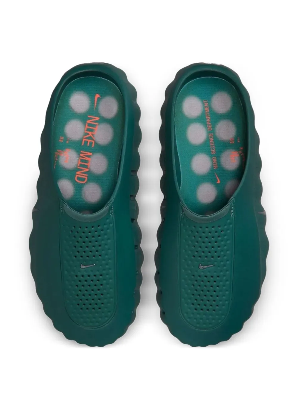 nike mind 001 slides green